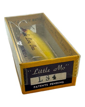 Load image into Gallery viewer, Model Number View of MIRACLE LURES LITTLE MO MIRACLE LURE in Black. Vintage Fishing Lure from Largo, Florida