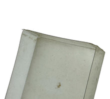 Load image into Gallery viewer, Plastic Corner View of MIRACLE LURES LITTLE MO MIRACLE LURE in Black. Vintage Fishing Lure from Largo, Florida