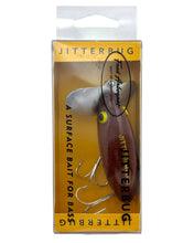 Charger l'image dans la galerie, FRED ARBOGAST 5/8 oz WOOD JITTERBUG Fishing Lure in NATURAL WOOD. PRADCO Limited Edition Reissue.