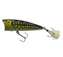 Load image into Gallery viewer, REBEL LURES P70 POP R FISHING LURE in OLE BASS. Old School Topwater Bass Fishing. L