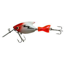 Load image into Gallery viewer, Heddon Lures Fire Tail Sonic. Old Bait. Red and White. L