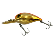 Load image into Gallery viewer, MAG WART Vintage Fishing Lure in METALLIC COPPER FLUORESCENT RED. Old STORM LURES. AV130