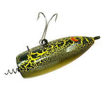 Load image into Gallery viewer, GARY BOWLES CUSTOM BAIT. HANDMADE WOOD FROG. MECHANICAL LURE. ooak