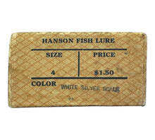 Load image into Gallery viewer, HANSON FISH LURE COMPANY Size 4 TRUE ACTION PLUG SALMON FISHING LURE size color price