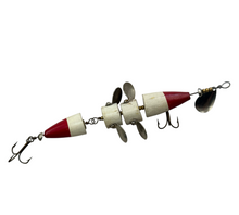 Lade das Bild in den Galerie-Viewer, Old Fishing Lure from Puls and Wencka Bait Co. P & W CYCLONE ANTIQUE WOOD FISHING LURE.