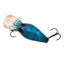 Load image into Gallery viewer, Gary Ray Parker Custom Painted Wiggle Wart Fishing Lure in Phantom Blue Craw