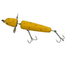 画像をギャラリービューアに読み込む, Pflueger Globe Antique Wood Fishing Lure with Vintage Graphics Canoe Box and Insert. Left