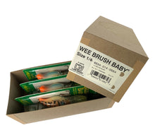 Cargar imagen en el visor de la galería, LUHR JENSEN Dealer Box of 1/4 oz WEE BRUSH BABY Fishing Lure in BLUE BELLY PONDCRAW