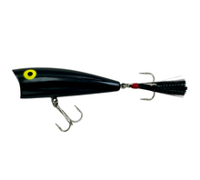 Load image into Gallery viewer, REBEL LURES POP-R FISHING LURE. SPILLED INK P-60 BIG BASS TOPWATER POPPER. left