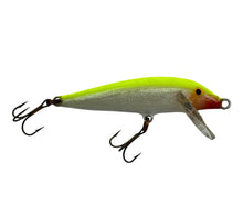 Load image into Gallery viewer, RAPALA LURES COUNTDOWN 7. Sinking. SILVER FLUORESCENT CHARTREUSE R