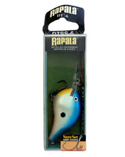 Load image into Gallery viewer, RAPALA LURES DT-6 with SURE SET HOOKS BALSA CRANKBAIT. BLUE PEARL