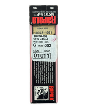 Load image into Gallery viewer, RAPALA FISHING LURES SILVER PLATED RISTO RAP. SILVER BLACK. BALSA CRANKBAIT.