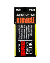 Load image into Gallery viewer, Back Package View of RAPALA LURES RATTLIN FAT RAP 4 Fishing Lure in ORANGE CRAWDAD