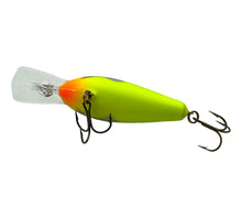 Load image into Gallery viewer, Belly View of RAPALA RATTLIN' FAT RAP Size 7 Fishing Lure in PARROT
