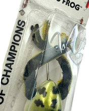 Load image into Gallery viewer, FRED ARBOGAST FREDS FROG Wood Fishing Lure with Glass Eyes bubble puncture