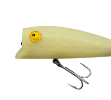 Load image into Gallery viewer, REBEL BONEHEAD TOPWATER LURE. BONE. Model Number PBX-4100. painted eye. L