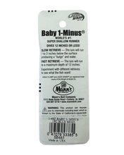 Lataa kuva Galleria-katseluun, Manns Baby 1- Vintage Fishing Lure. USA Made. blue shad. fishing tips