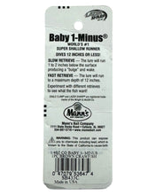 Cargar imagen en el visor de la galería, MANNS BAITS ELITE BABY 1 MINUS Fishing Lure. Shallow Running Crankbait in BROWN CRAWFISH CRYSTAGLOW. fishing tips