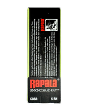 Lade das Bild in den Galerie-Viewer, RAPALA LURES COUNTDOWN SHAD RAP 5 BALSA BAIT. RED HEAD. SINKING. hang tag