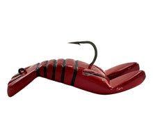 Load image into Gallery viewer, Cedar Wood Crawdad Decoy Lure by JAS LURES. Artist Jim Smith Handcarves These Works of Fishing Art in Anna, Illinois.