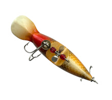 Load image into Gallery viewer, Poes Locomotion Fishing Lure. Antique Mechanical Crankbait. California Outdoor Product. perch. spinner