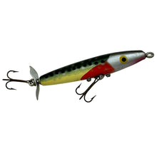 Load image into Gallery viewer, SOUTH BEND TOP-ORENO Fishing Lure in SPOTTED APE. Rare Antique Bait. R