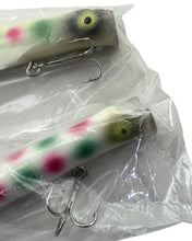 Load image into Gallery viewer, JOHN A. BIEWER CO. ST. CLAIR WOODEN PENCIL PLUG EYE VARIATION. DETROIT HANDLINING FISHING.
