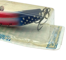 Load image into Gallery viewer, LUHR JENSEN K16 Kwik Fish Fishing Lure. OLD GLORY Commemorative September 11th Bait. USA Stars + Stripes Bait