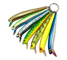 Load image into Gallery viewer, STORM LURES THUNDERSTICK Fishing Lures. Salesman Sample Ring Collectible.