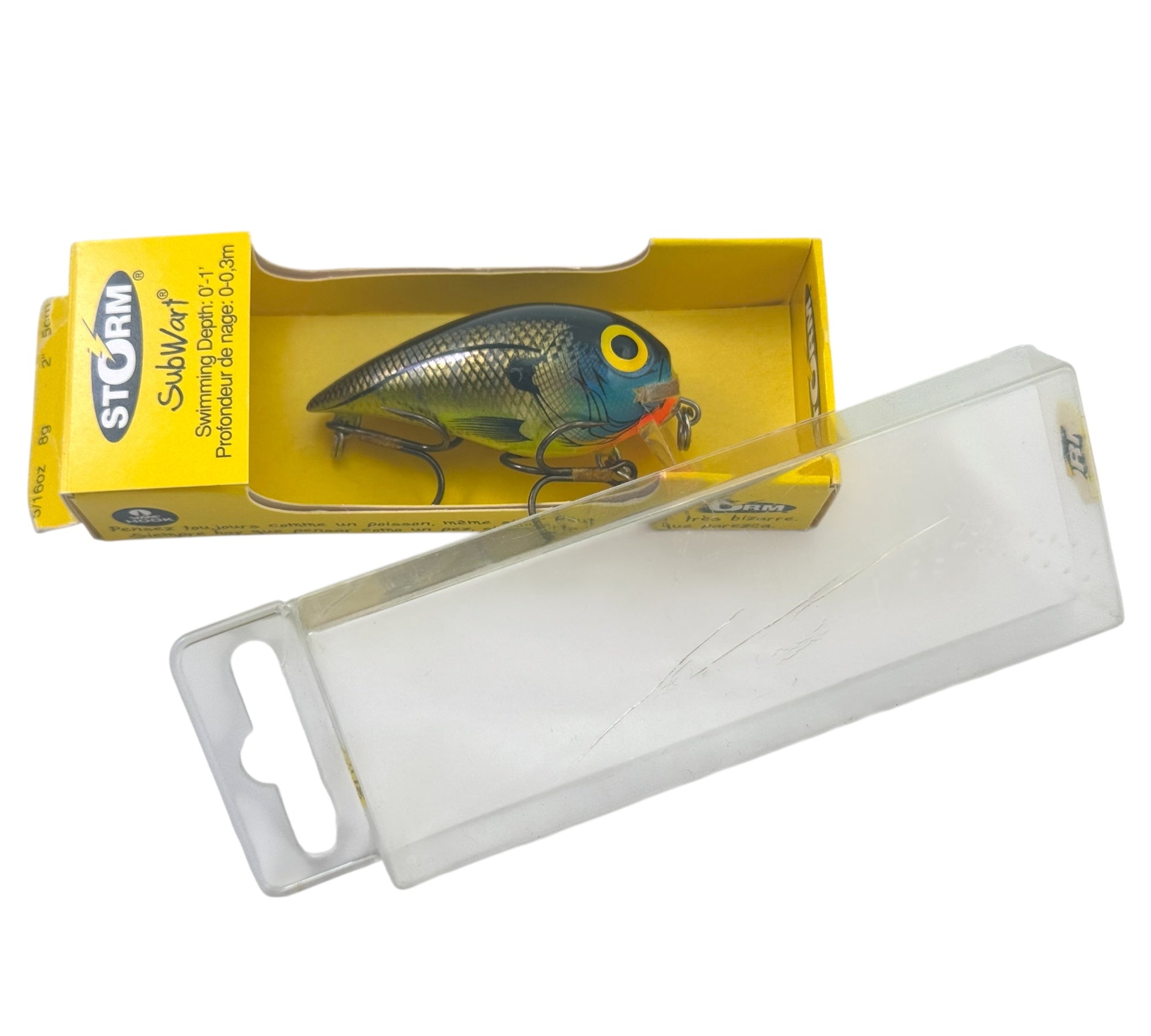 Leurre Storm Sub Wart 5 392 - Couleur Bluegill, 2", 5/16 Oz - Neuf