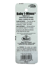 Load image into Gallery viewer, MANNS BAITS ELITE BABY 1 MINUS Fishing Lure. Shallow Running Crankbait in MATTE TIGER. fishing tips