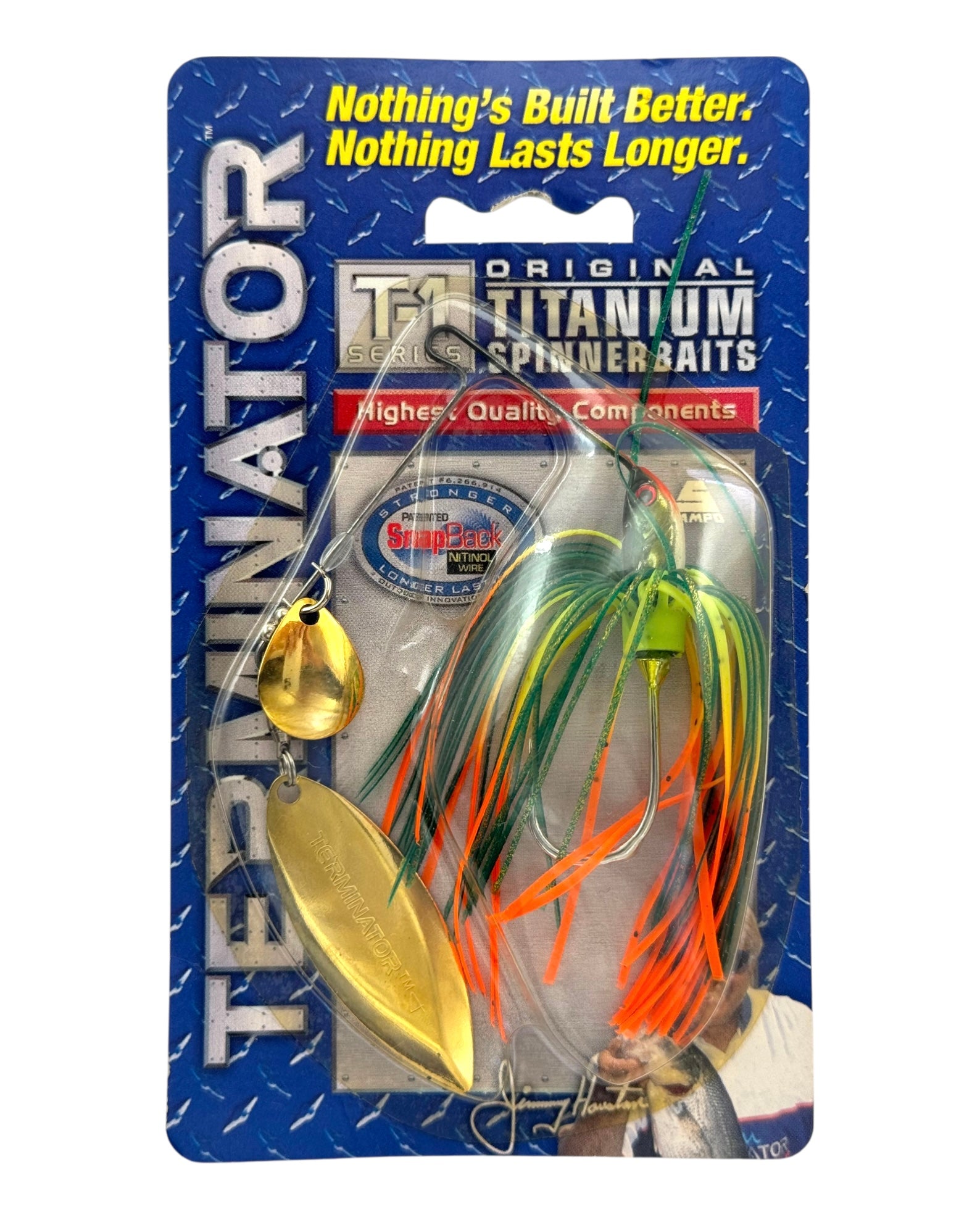 TERMINATOR ORIGINAL T-1 TITANIUM 1/4 oz SPINNER • FIRETIGER – Toad