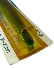 Cargar imagen en el visor de la galería, MANNS BAITS SUPER STRETCH 1- Big Fish Jerkbait in GREEN SHAD CHARTREUSE plastic package bubble