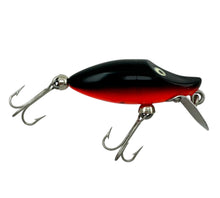 Charger l'image dans la galerie, HEDDON TINY RIVER RUNT SPOOK Fishing Lure in BLACK RED BELLY. 350 Series Runt. Sinking Model. R