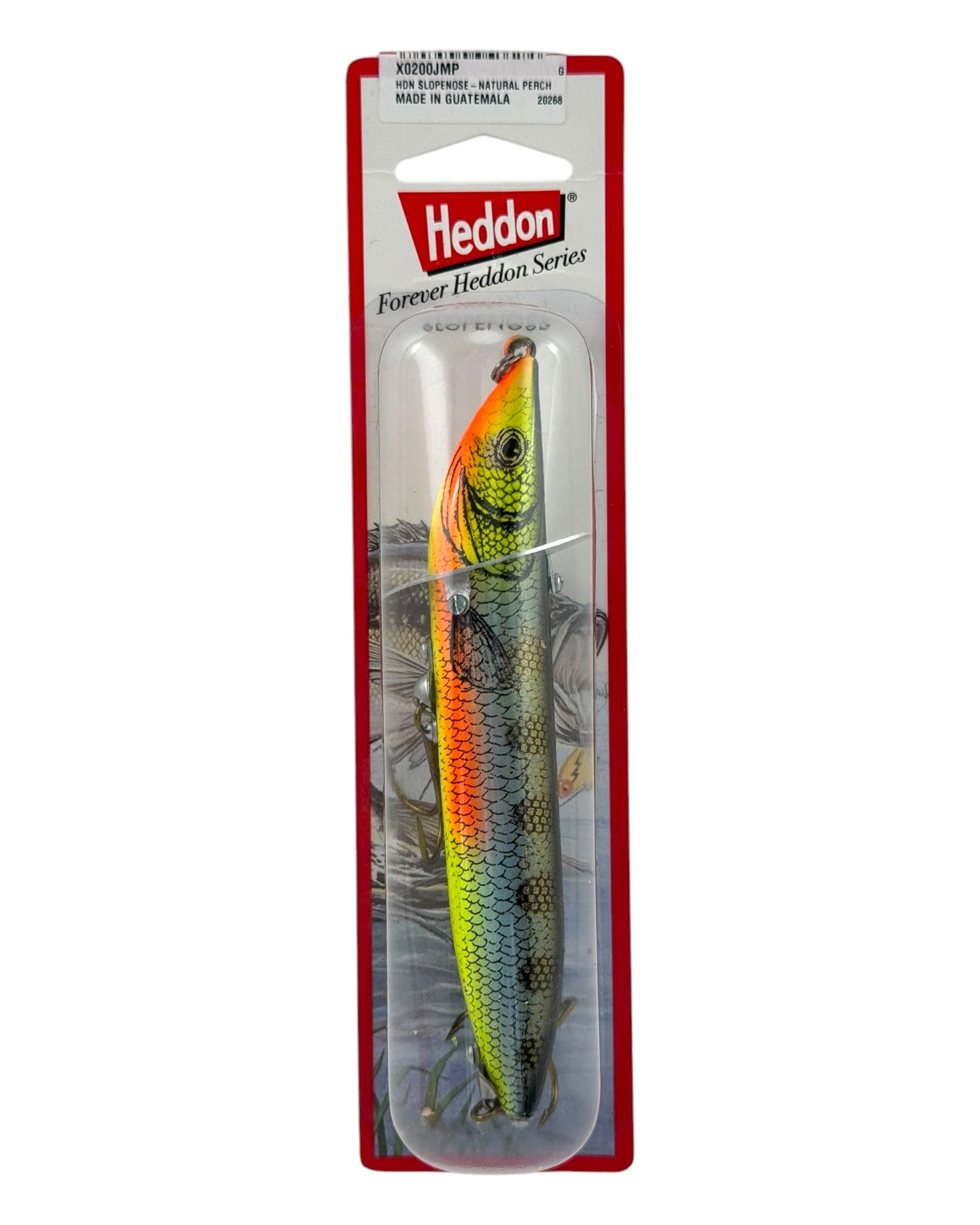 Heddon Slopenose Natural Perch