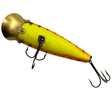 Load image into Gallery viewer, belly view for NU-CLASSIC TACKLE COMPANY Handcrafted Wood MUSKY Fishing Lure in FIRE TIGER