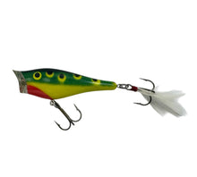 Load image into Gallery viewer, BERKLEY FRENZY POPPER FISHING LURE TOPWATER BULLFROG. L