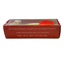 Load image into Gallery viewer, UNCLE ASHERS BAIT and TACKLE Vintage ARKANSAS WOOD CHOPPER Fishing Lure 9