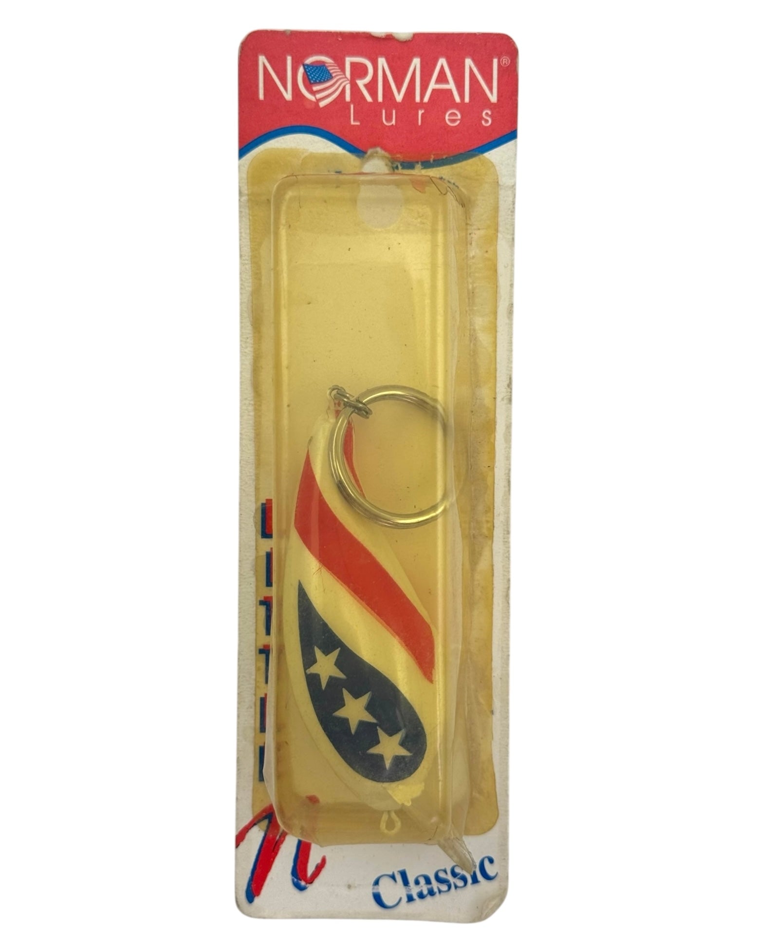 american flag fishing lure MADE in USA • NORMAN LURES DEEP LITTLE N CRANKBAIT KEYCHAIN • LN-OG OL GLORY weighted flat back design Building a Fishing Rod Free Shipping Color:Nightmare (TRO Exclusive)
