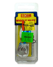 Load image into Gallery viewer, STORM LURES WIGGLE WART Fishing Lure in METALLIC SILVER BLUE BACK