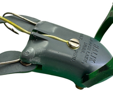 Load image into Gallery viewer, Antique Mechanical Frog Lure. Halik Frog. Minnesota Fishing Fame. ventral screw