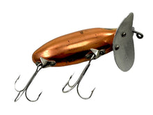 Load image into Gallery viewer, Scratch View of FRED ARBOGAST 5/8 oz JITTERBUG Topwater Fishing Lure in ROSE CHROME