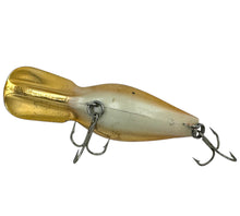 Load image into Gallery viewer, MAG WART Vintage Fishing Lure in METALLIC COPPER FLUORESCENT RED. Old STORM LURES. av130
