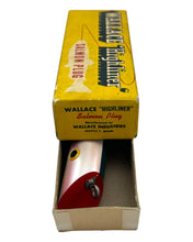 Load image into Gallery viewer, WALLACE INDUSTRIES HIGHLINER SALMON PLUG ANTIQUE FISHING LURE antique box