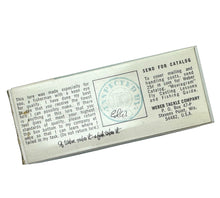 Load image into Gallery viewer, WEBER TACKLE of Steven's Point, Wisconsin Vintage SWIM KING Topwater Fishing Lure in Box fishing tips