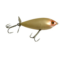 Load image into Gallery viewer, Right Facing View of WHOPPER STOPPER 500 Series HELLRAISER Fishing Lure in PINK EYE PEARL