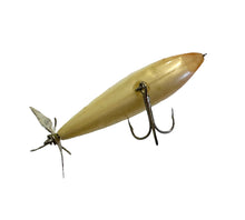 Load image into Gallery viewer, Belly View of WHOPPER STOPPER 500 Series HELLRAISER Fishing Lure in PINK EYE PEARL