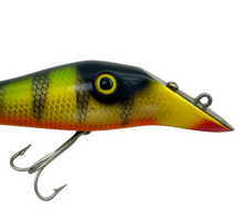 Charger l'image dans la galerie, Old Muskie Lure. Wood Bait from Nu-Classic of Arlington Heights, Illinois. up close view right