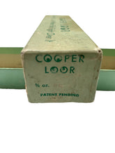 Load image into Gallery viewer, RH Mark. Collector Box for COOPER LOOR Fishing Lure from Chicago, Illinois. 5/8 oz