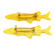 Load image into Gallery viewer, Back of Musky Catch & Release Pins